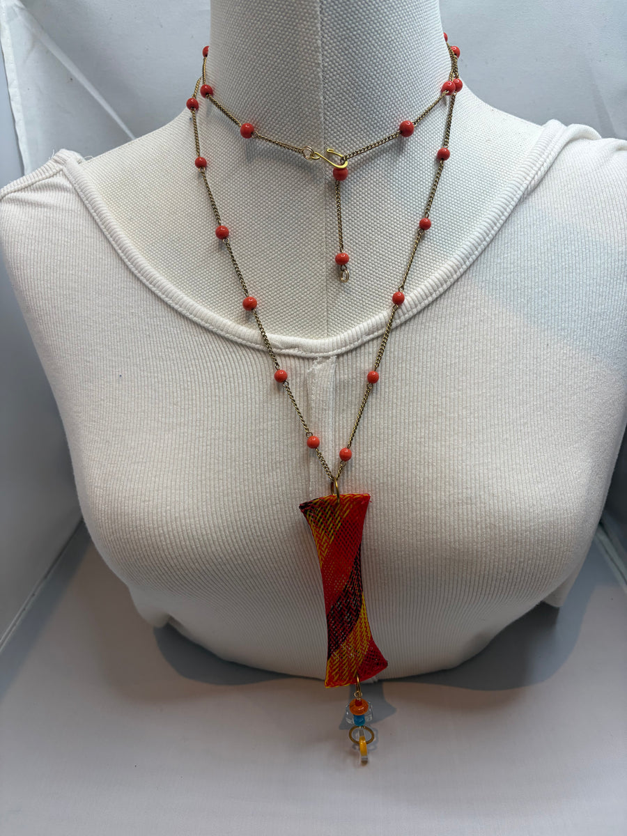 Fiesta Glow Necklace by The Vintage Jewel