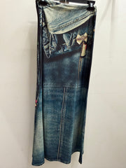 Mermaid Skirt in Charmed by IPNG Design