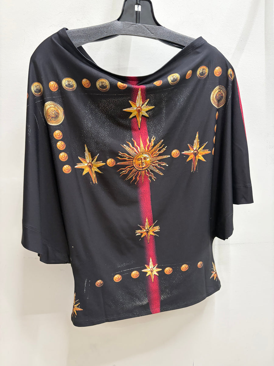 Draped Tee in Sun by IPNG Design