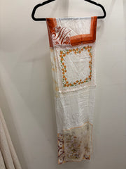 Vintage Hankie Patchwork Scarf #001