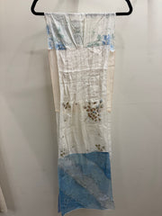 Vintage Hankie Patchwork Scarf #003