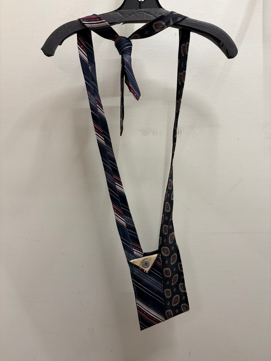 Vintage Tie Crossbody Bag #12