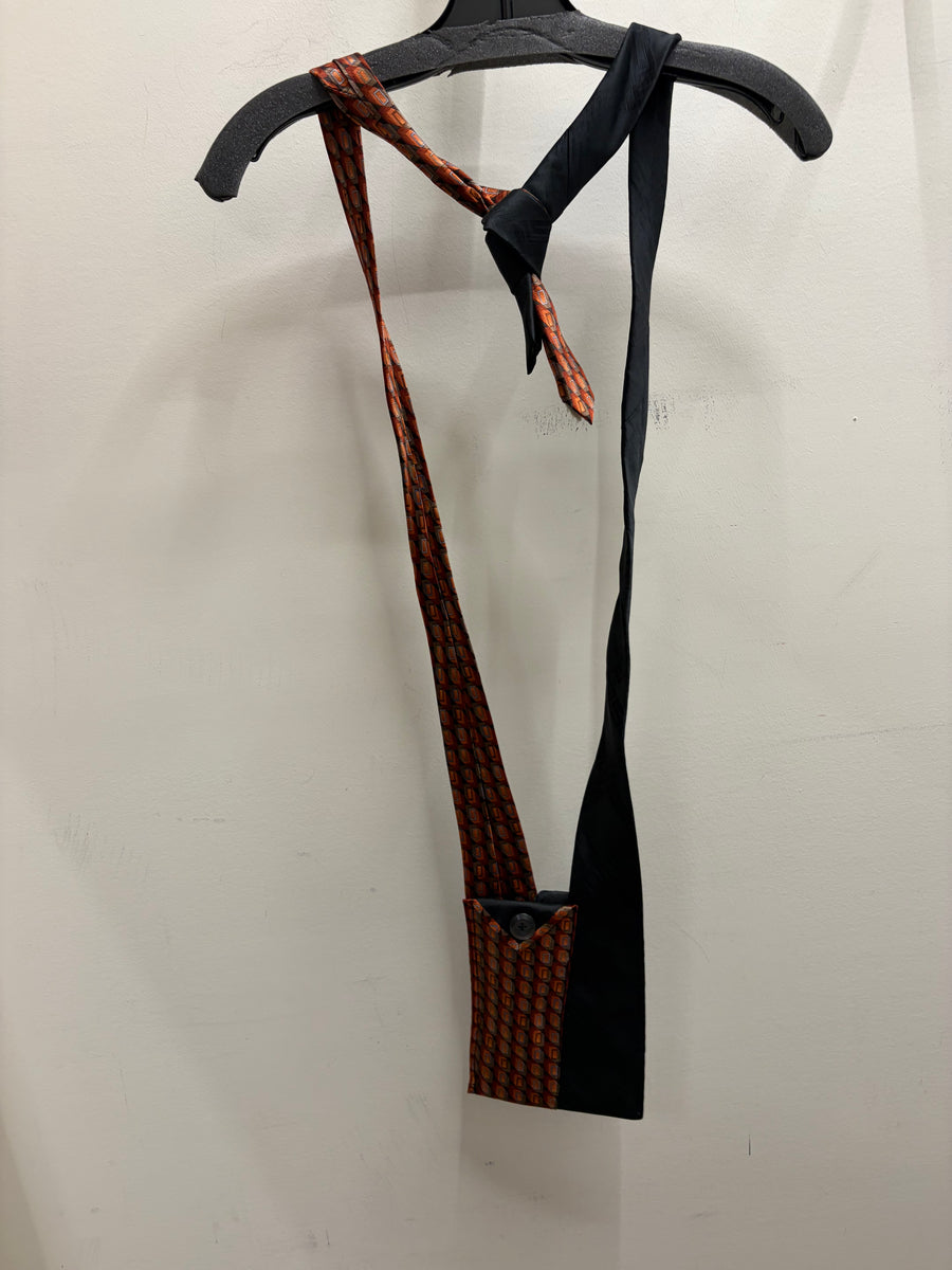 Vintage Tie Crossbody Bag #13