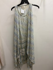 Silk Hi Lo Tunic Tank #152 by Kantha Bae