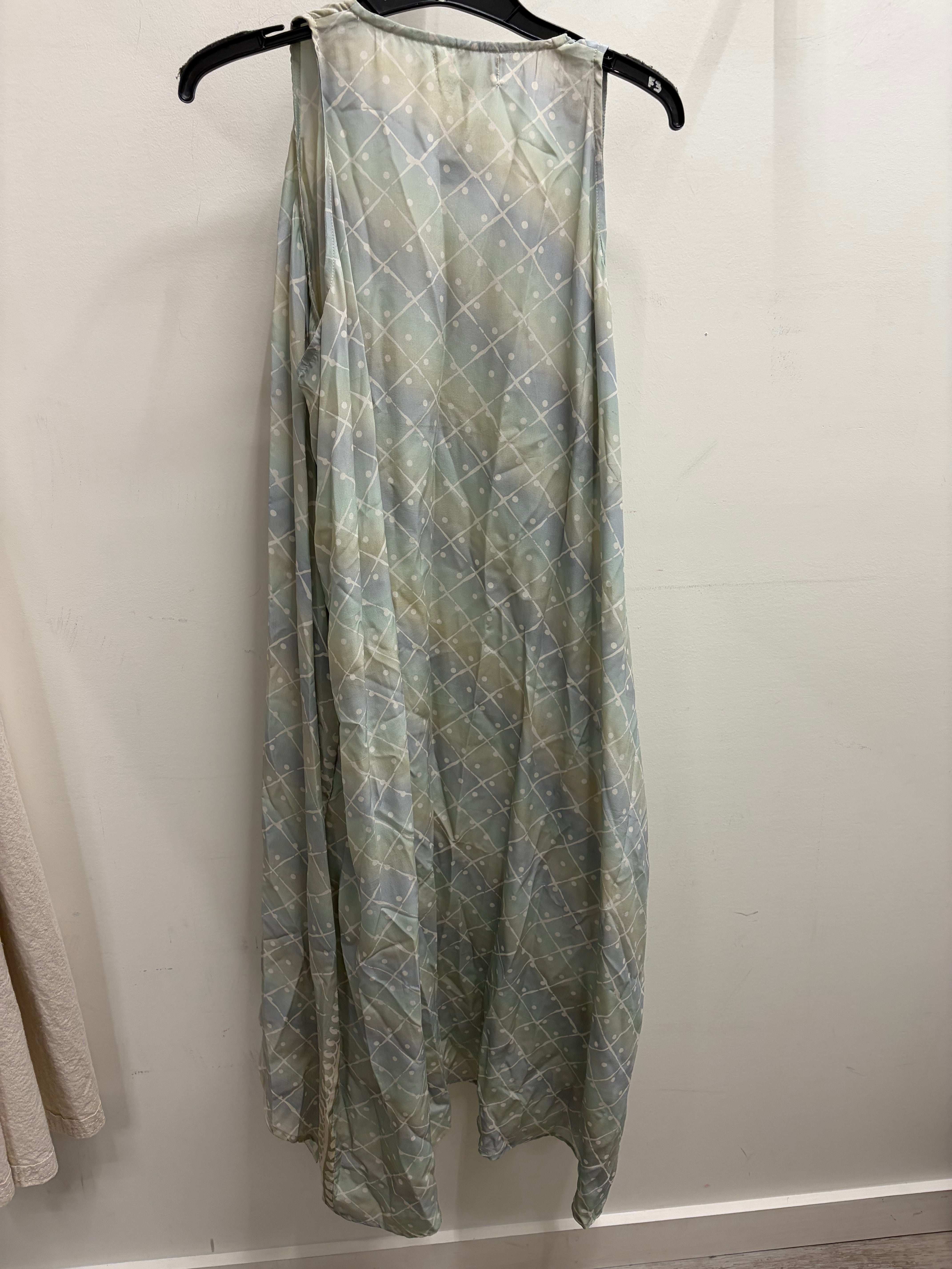 Silk Hi Lo Tunic Tank #152 by Kantha Bae