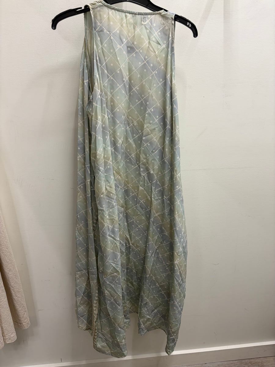 Silk Hi Lo Tunic Tank #152 by Kantha Bae