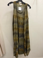 Silk Hi Lo Tunic Tank #246 by Kantha Bae