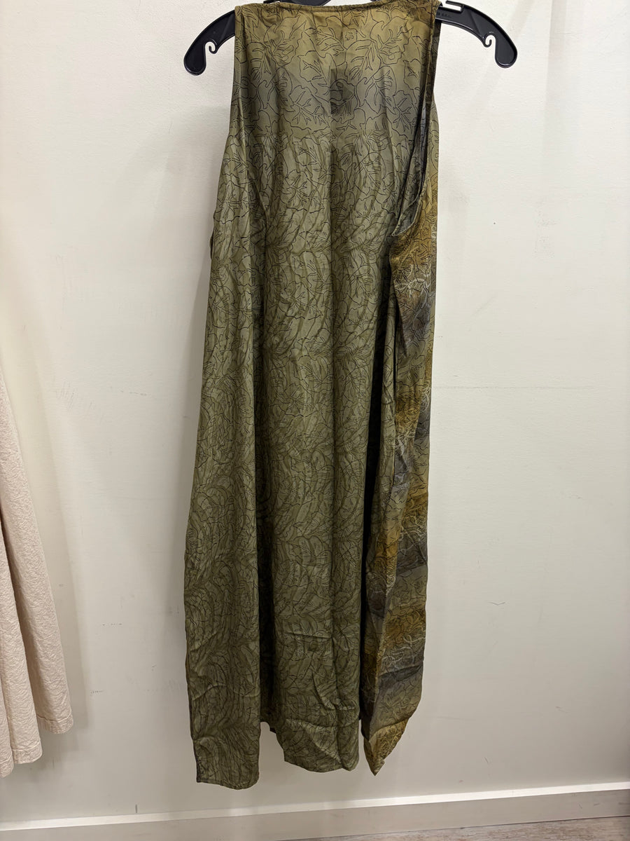 Silk Hi Lo Tunic Tank #246 by Kantha Bae