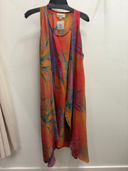 Silk Hi Lo Tunic Tank #157 by Kantha Bae