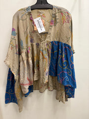 Gold Dust Crop Top #027 by Kantha Bae
