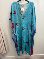 Duality Cotton Sari Take It Easy Muu #104 by Kantha Bae