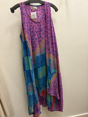 Silk Hi Lo Tunic Tank #231 by Kantha Bae