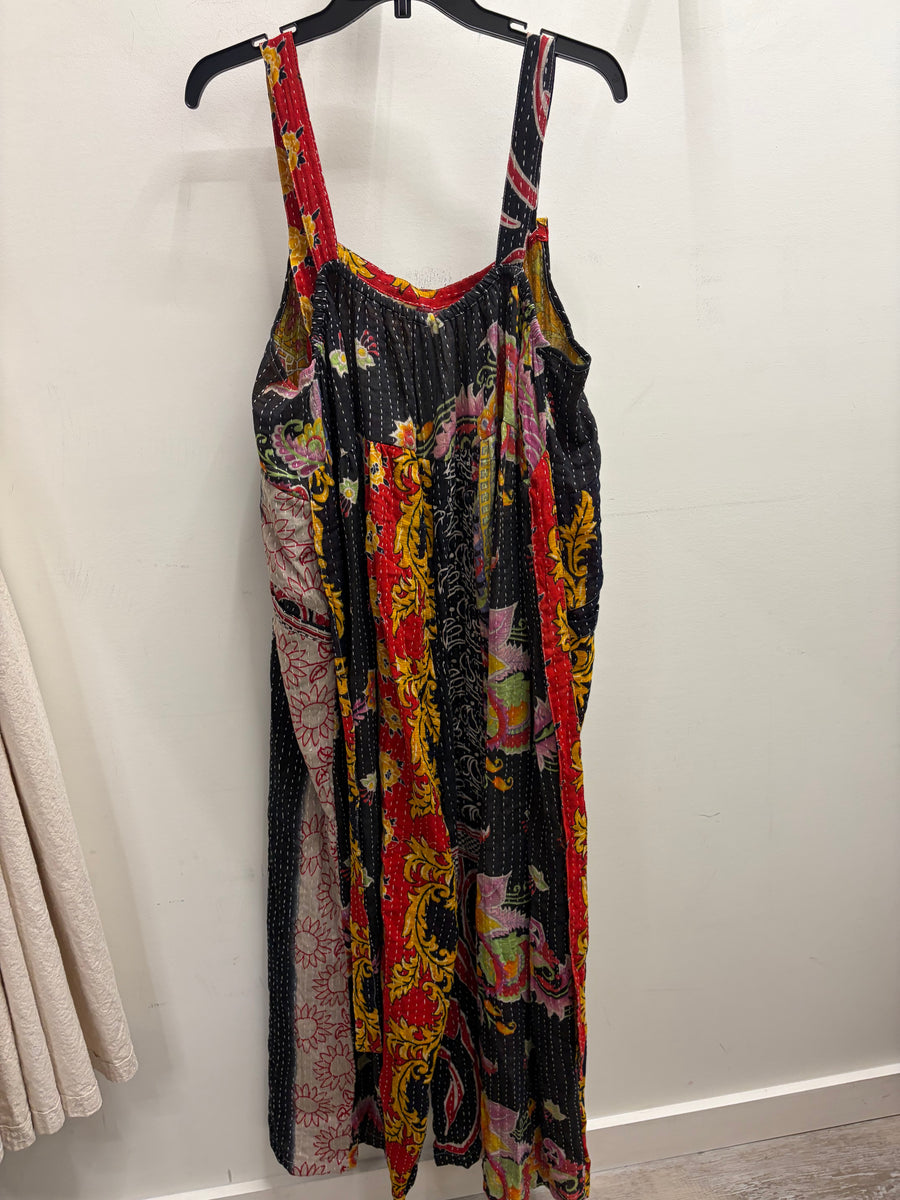 Pareo Kantha Crossroad Overalls #218 by Kantha Bae
