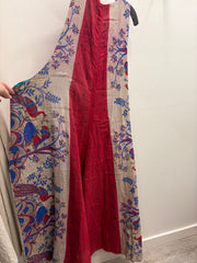 Duality Sari Harmony Wide Leg Jumpsuit #1050 by Kantha Bae