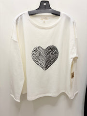 Destination Fleece Heart Pullover by Escape