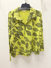 Leaves Spandex Quarter Zip Pullover by Escape