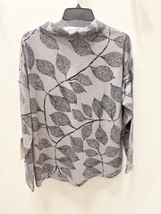 Leaves Spandex Quarter Zip Pullover by Escape