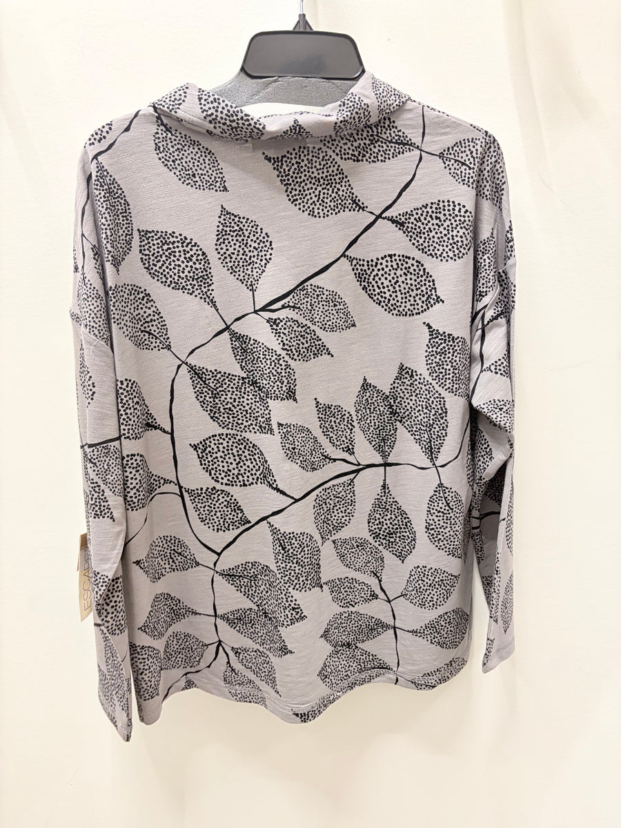 Leaves Spandex Quarter Zip Pullover by Escape