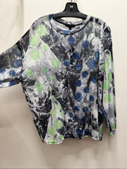 Long sleeve mesh top by Beulah DE2099 Robin Boutique