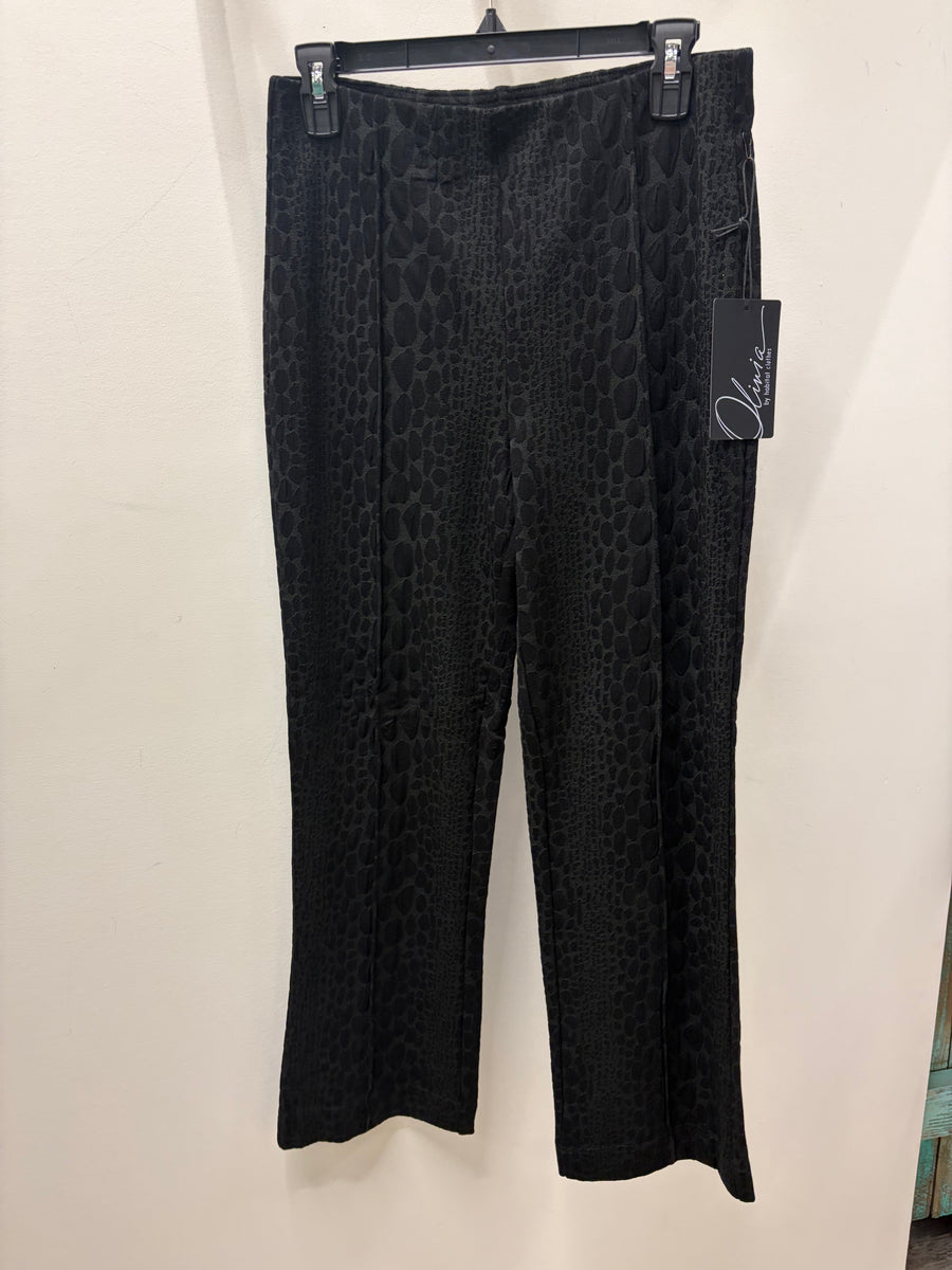 Feather Lux Knit Solid Trek Pant by Olivia