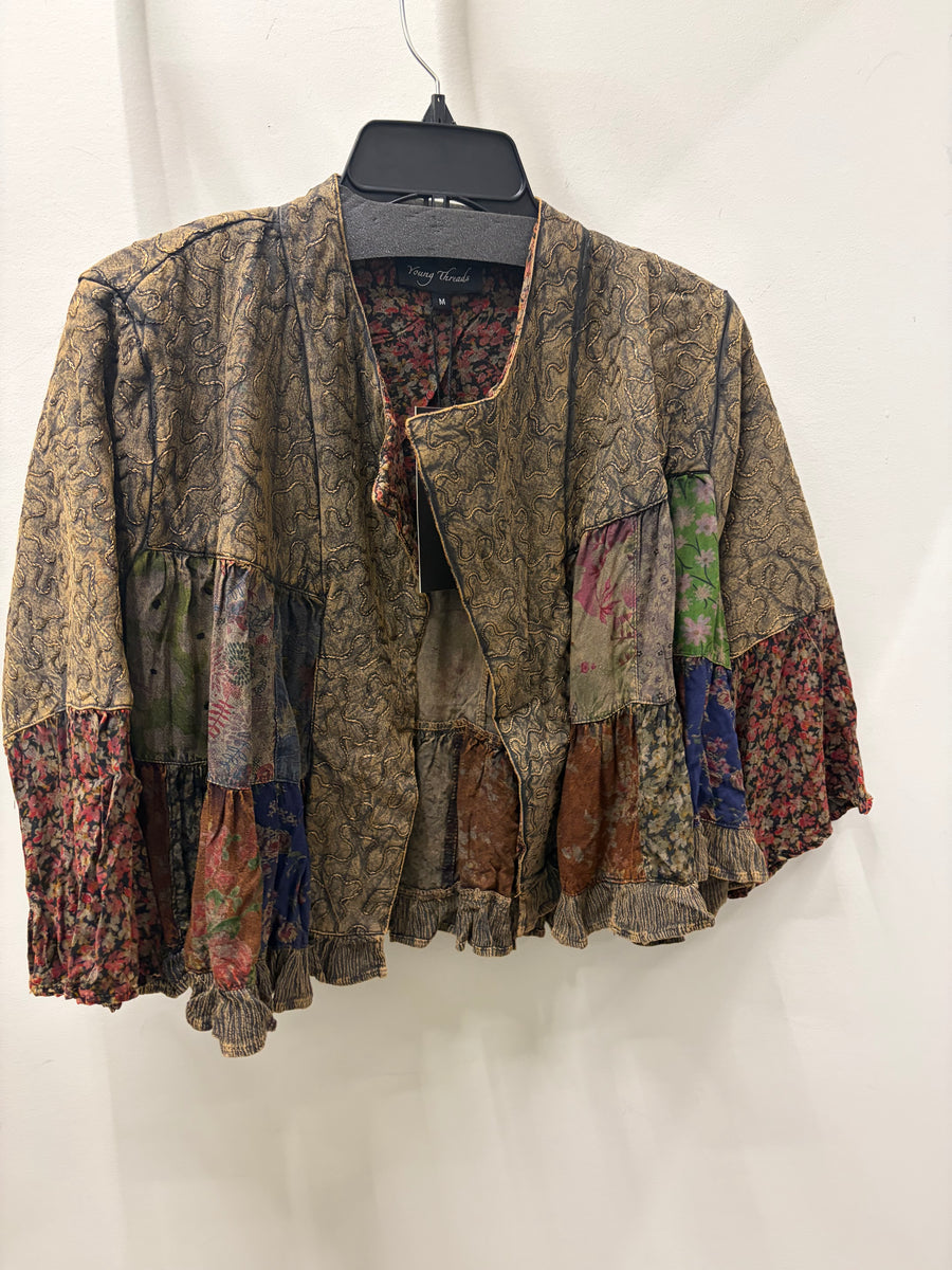 Boho Detail Shrug by Young Threads