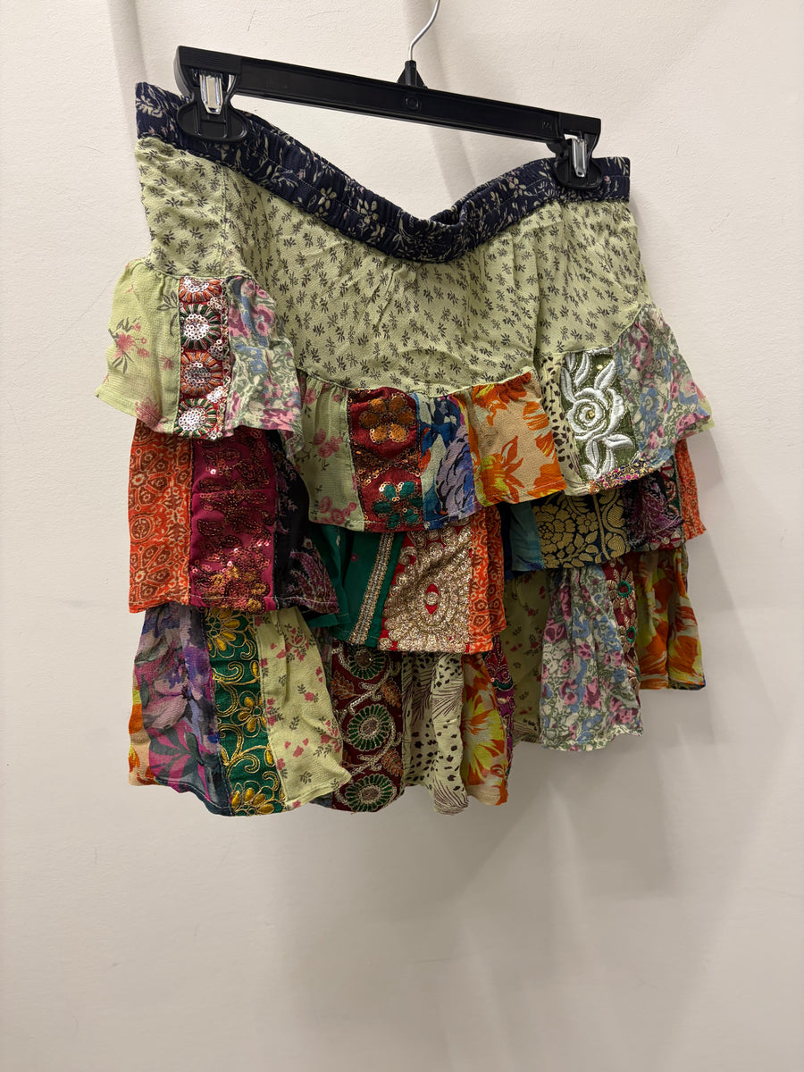 Artesian Patchwork Skirt by Young Threads