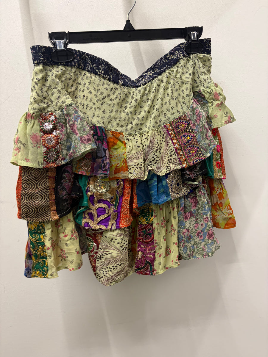Artesian Patchwork Skirt by Young Threads