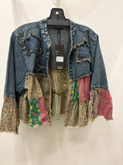 Boho Chic Patchwork Shrug by Young Threads