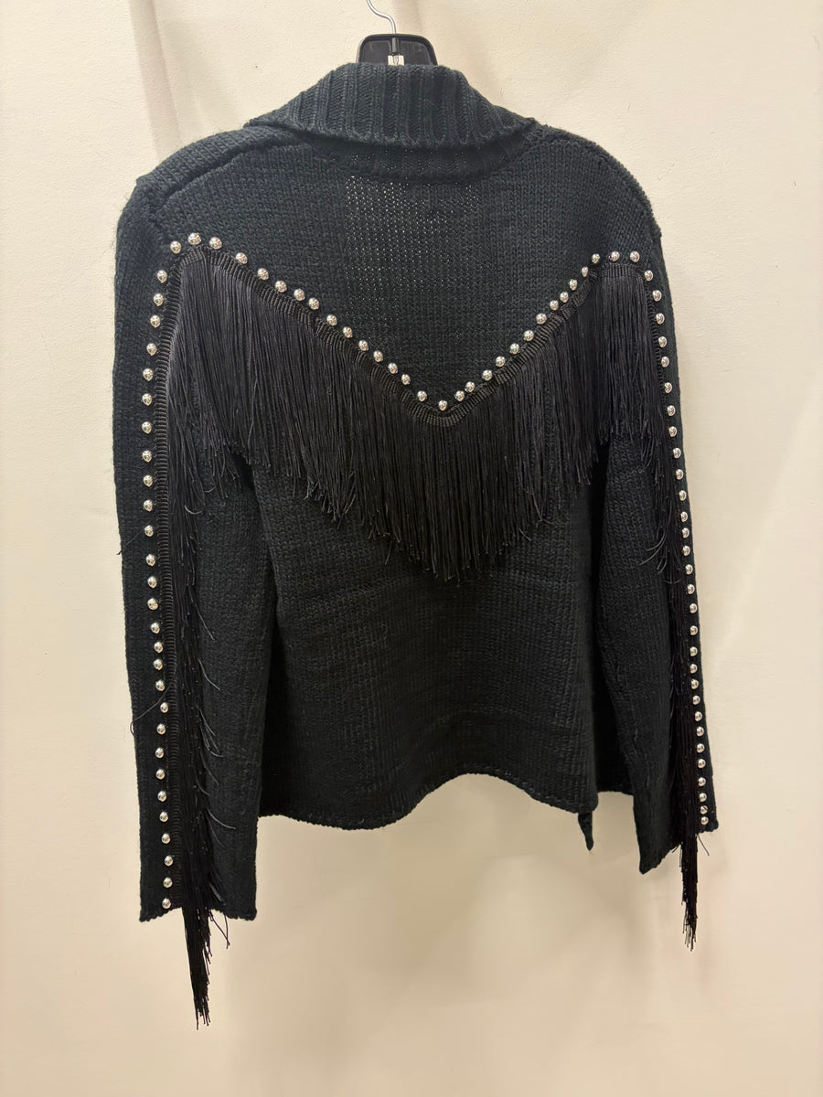 Fringe Cardigan Jacket by Adore