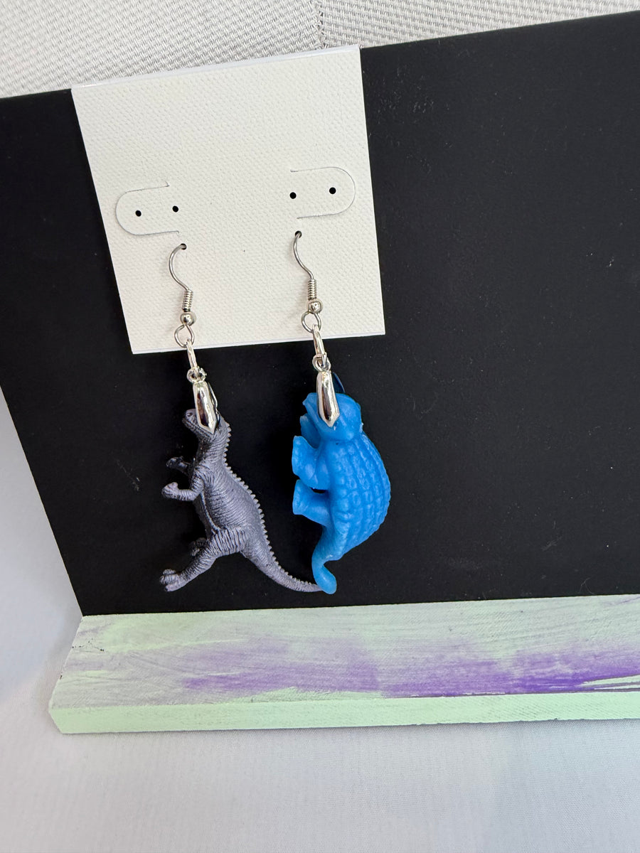 Dino Dangle Earrings by The Vintage Jewel