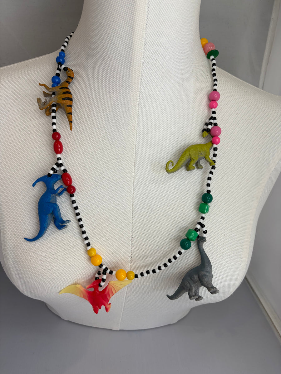 Prehistoric Fun Necklace by The Vintage Jewel