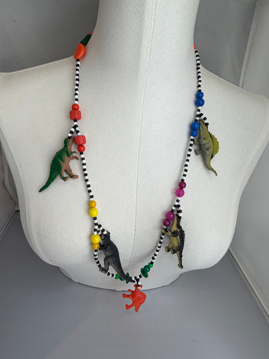 Prehistoric Fun Necklace by The Vintage Jewel