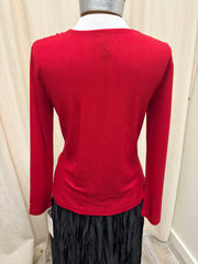 Glimmer Speck Front Tie Top by Clara Sun Woo