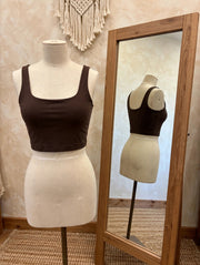 Butter Square Neck Tank