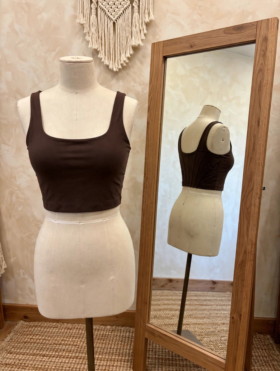 Butter Square Neck Tank
