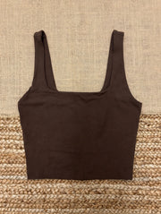 Butter Square Neck Tank