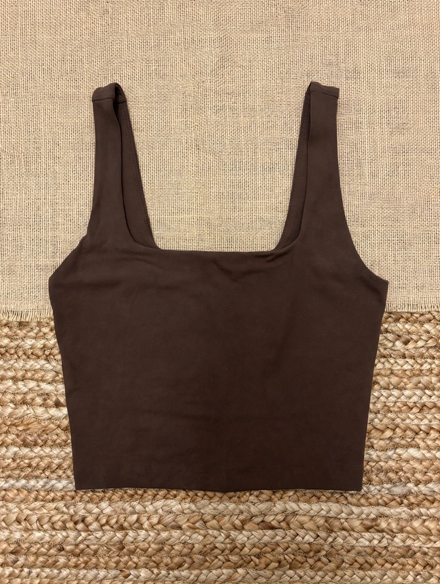 Butter Square Neck Tank