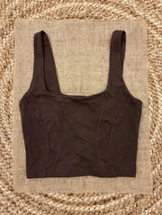 Butter Square Neck Tank