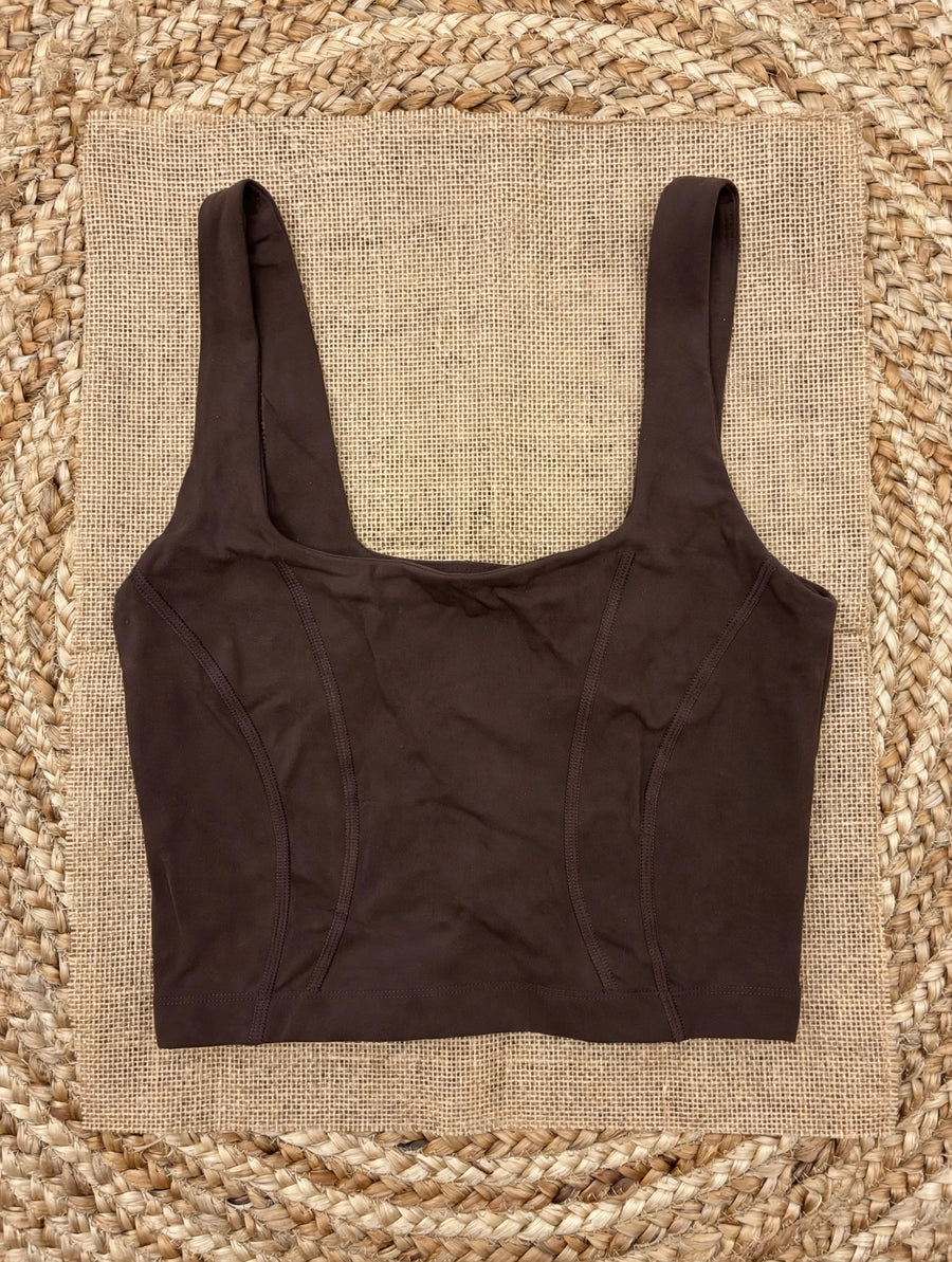 Butter Square Neck Tank