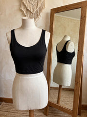 Butter V-Neck Yoga Layering Tank