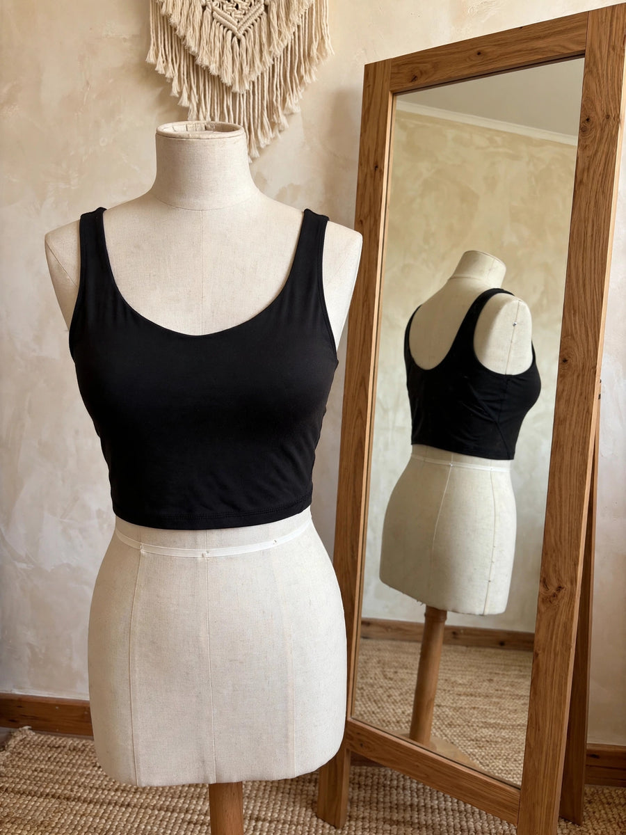 Butter V-Neck Yoga Layering Tank