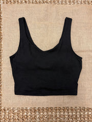 Butter V-Neck Yoga Layering Tank
