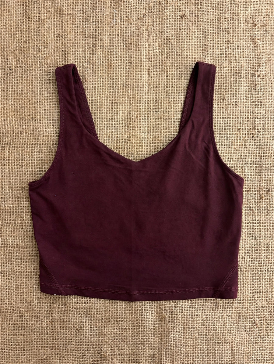 Butter V-Neck Yoga Layering Tank