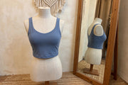 Butter V-Neck Yoga Layering Tank