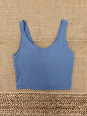 Butter V-Neck Yoga Layering Tank