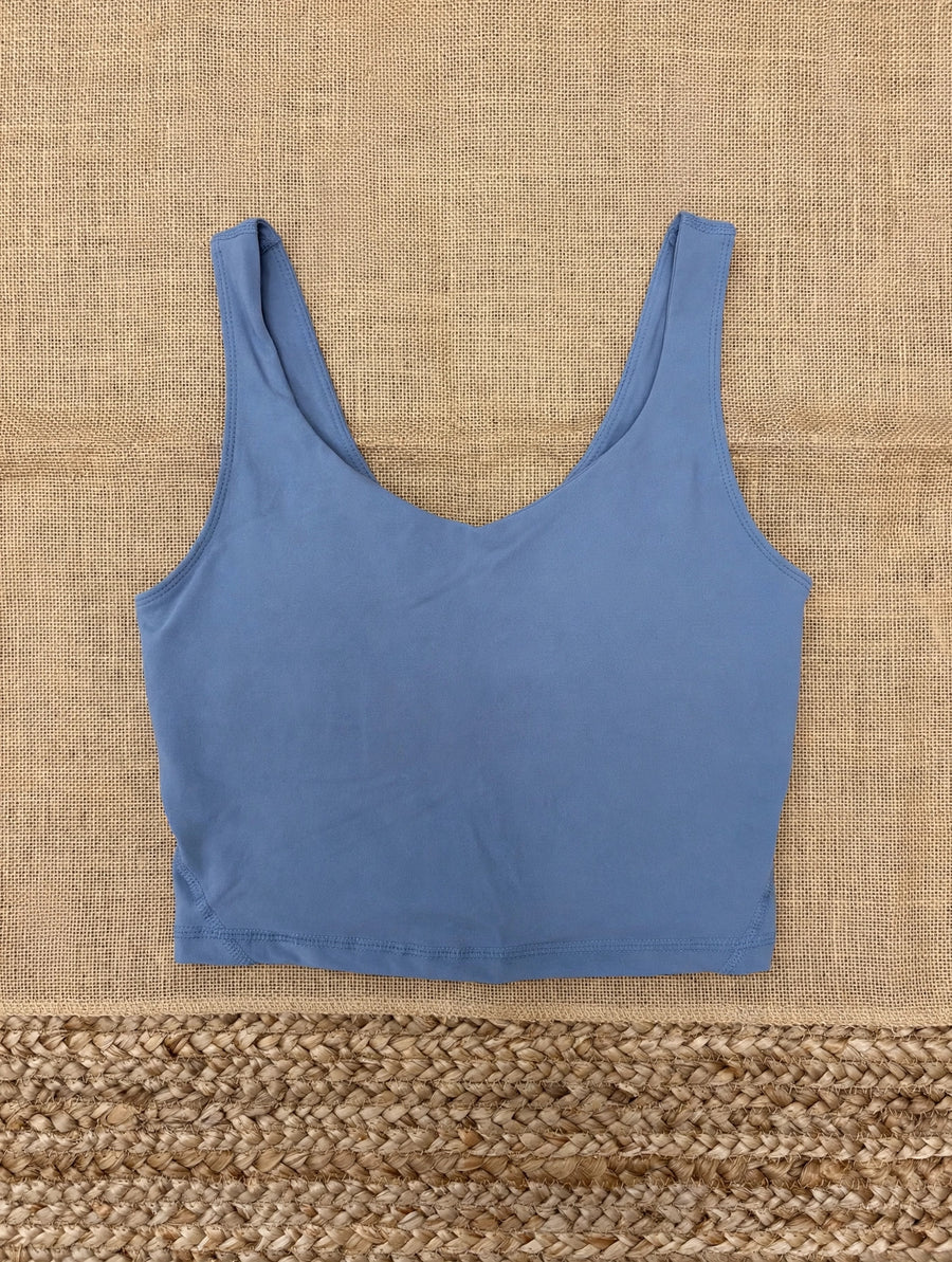 Butter V-Neck Yoga Layering Tank