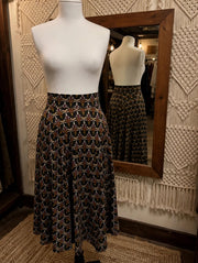 Tulip Skirt in Aviary Print by Effie's Heart