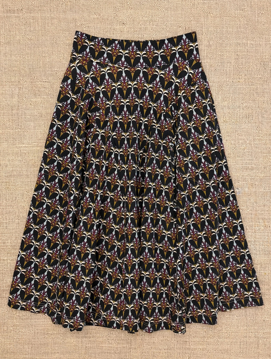 Tulip Skirt in Aviary Print by Effie's Heart