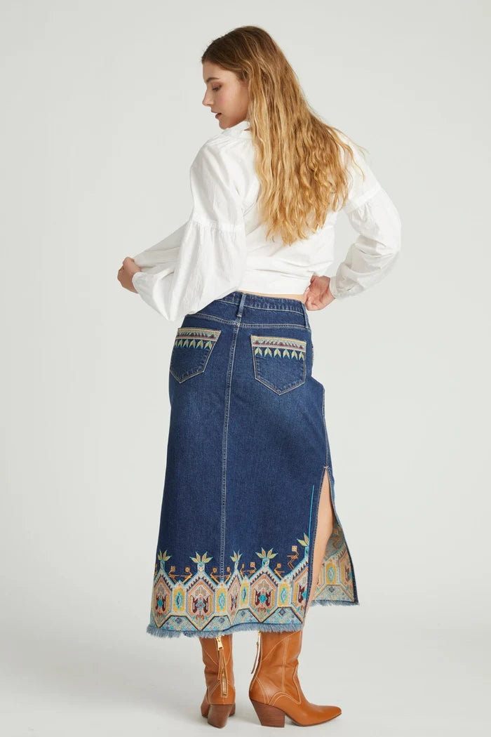 Svetlana Skirt in Canyon Craft by Driftwood Jeans