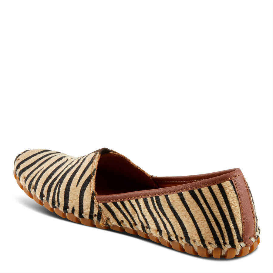 Spring Step KATHALETA Leather Animal Hide Prints Slipon Mocassin